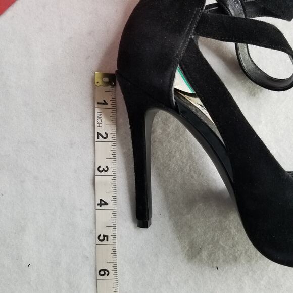 Guess Ambelu Black Suede Pumps, Size 9 - Picture 7 of 12